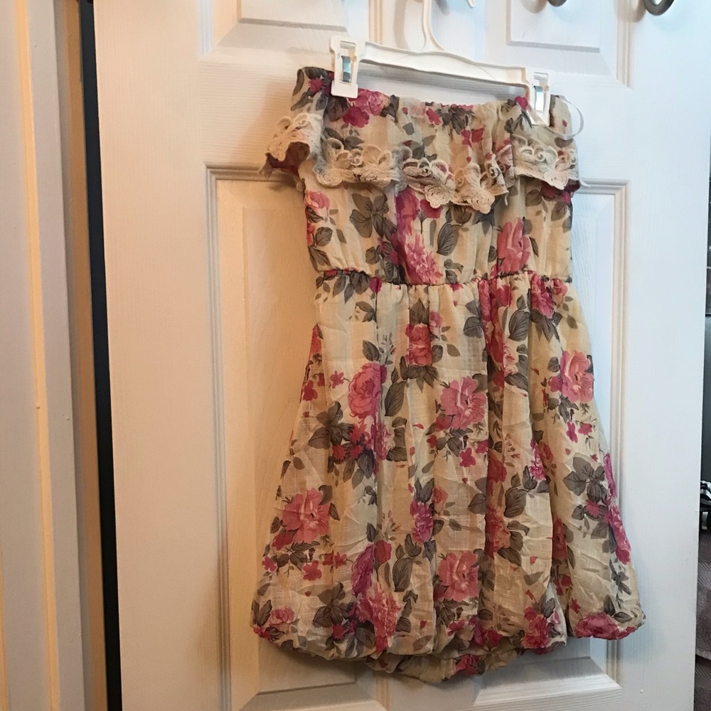 Beautiful strapless dress